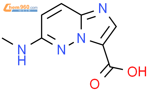 1779764 91 8 6 Methylamino Imidazo 1 2 B Pyridazine 3 Carboxylic Acid