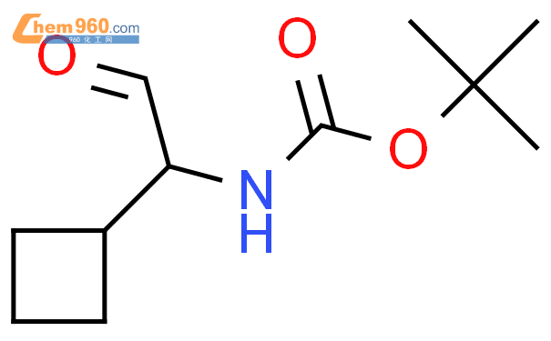 1781068 71 0 1 环丁基 2 氧代乙基 氨基甲酸叔丁酯化学式结构式分子式mol 960化工网