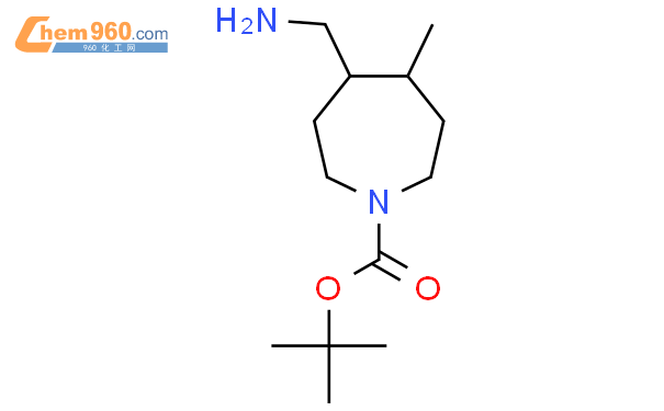 1782491 36 4 Tert Butyl 4 Aminomethyl 5 Methylazepane 1 Carboxylate化学