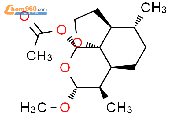 蒿甲醚杂质c结构式