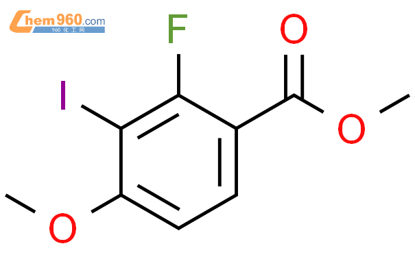 1822851 50 2 2 Fluoro 3 iodo 4 Methoxy benzoic acid Methyl esterCAS号