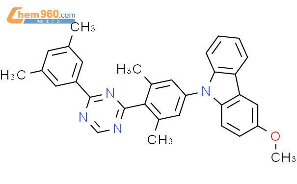 H Carbazole Dimethylphenyl Triazin