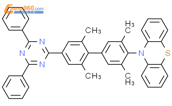 1826115 42 7 10H Phenothiazine 10 4 4 6 Diphenyl 1 3 5 Triazin 2 Yl