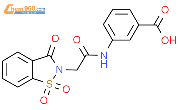 182925 88 8 Benzoic Acid 3 1 1 Dioxido 3 Oxo 1 2 Benzisothiazol 2 3H