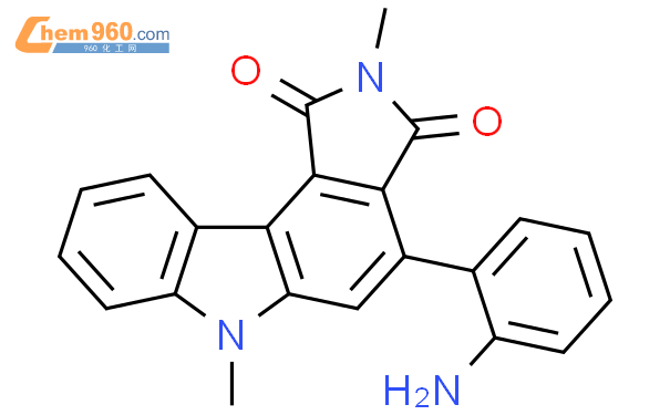 Pyrrolo C Carbazole H H Dione Aminophenyl