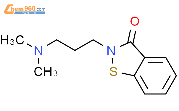 18339 14 5 1 2 Benzisothiazol 3 2H One 2 3 Dimethylamino Propyl CAS