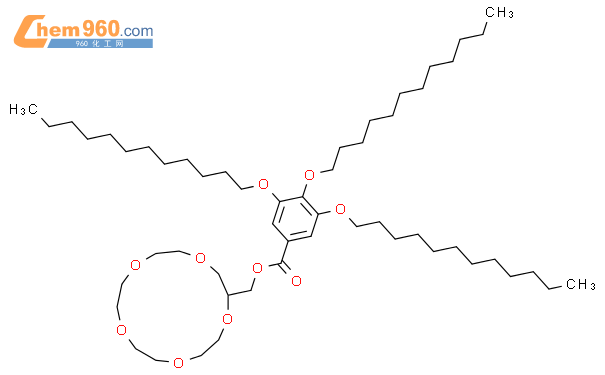 183578 43 0 Benzoic Acid 3 4 5 Tris Dodecyloxy 1 4 7 10 13