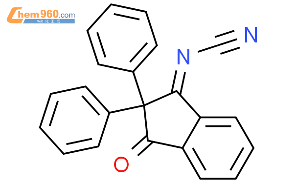 183899 79 8 Cyanamide 2 3 Dihydro 3 Oxo 2 2 Diphenyl 1H Inden 1