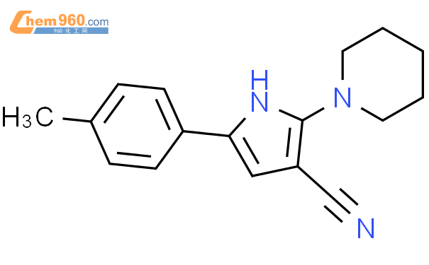 186034 28 6 1H Pyrrole 3 Carbonitrile 5 4 Methylphenyl 2 1