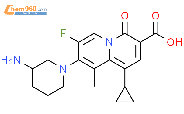 H Quinolizine Carboxylic Acid Amino Piperidinyl