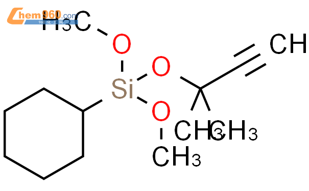 188107 82 6 SILANE CYCLOHEXYL 1 1 DIMETHYL 2 PROPYNYL OXY DIMETHOXY