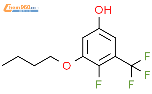 Butoxy Fluoro Trifluoromethyl Phenol Mol