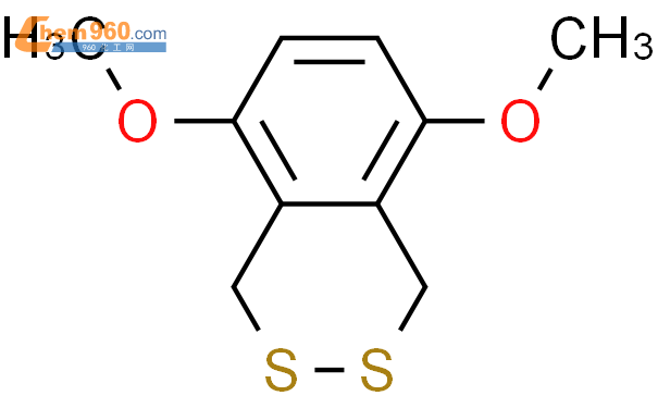 1887031 59 5 2 3 Benzodithiin 1 4 dihydro 5 8 dimethoxy 化学式结构式分子式