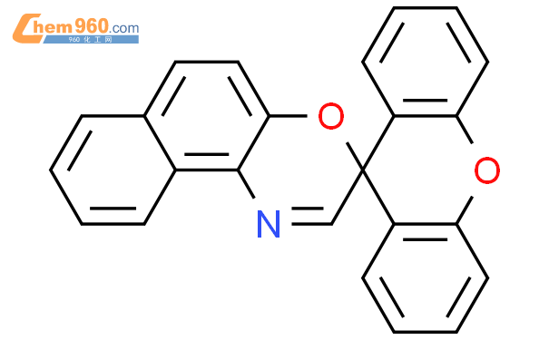 188708 57 8 Spiro 3H naphth 2 1 b 1 4 oxazine 3 9 9H xanthene 化学式结构