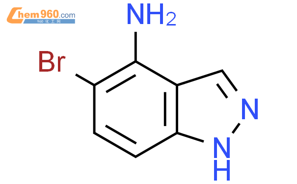 1891120 48 1 5 Bromo 1H indazol 4 amine化学式结构式分子式mol 960化工网