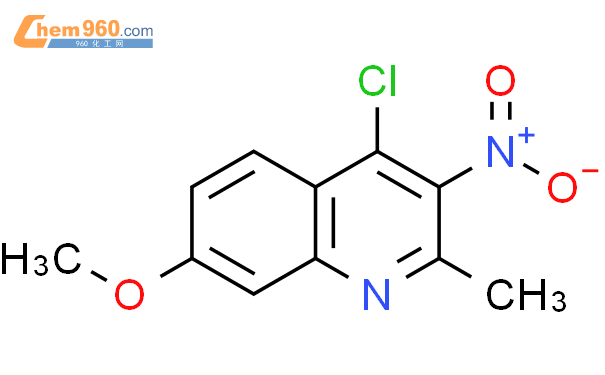 4 chloro 7 methoxy 2 methyl 3 nitroquinolineCAS号189816 73 7 960化工网