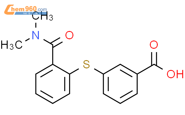 Benzoic Acid Dimethylamino Carbonyl Phenyl Thio