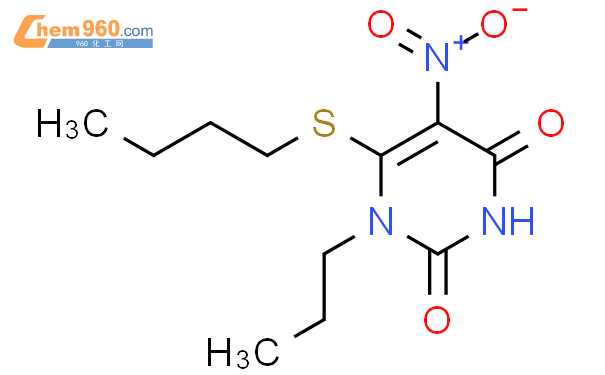 193196 54 2 2 4 1H 3H Pyrimidinedione 6 Butylthio 5 Nitro 1 Propyl