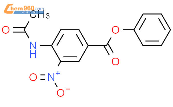 193888 74 3 BENZOIC ACID 4 ACETYLAMINO 3 NITRO PHENYL ESTER化学式结构式