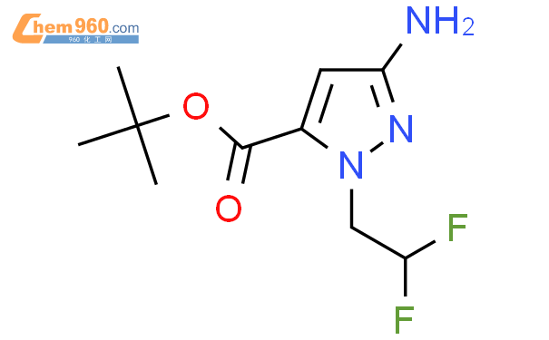 1946813 03 1 Tert Butyl 3 Amino 1 2 2 Difluoroethyl 1h Pyrazole 5