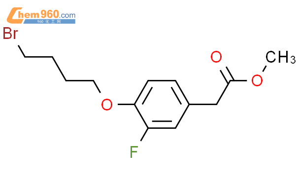 194793 10 7 Benzeneacetic Acid 4 4 Bromobutoxy 3 Fluoro Methyl