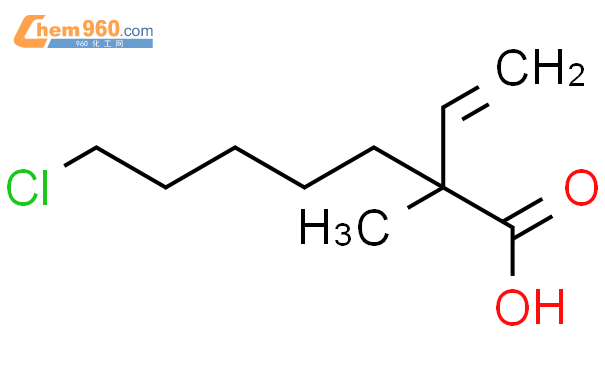 194920 98 4 Heptanoic acid 7 chloro 2 ethenyl 2 methyl 化学式结构式分子式mol