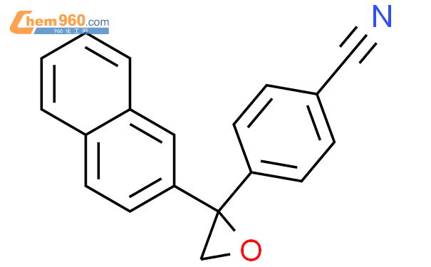 194939 77 0 Benzonitrile 4 2 2 naphthalenyl oxiranyl 化学式结构式分子式