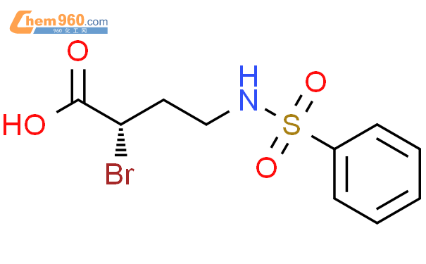 194984 97 9 BUTANOIC ACID 2 BROMO 4 PHENYLSULFONYL AMINO S CAS号