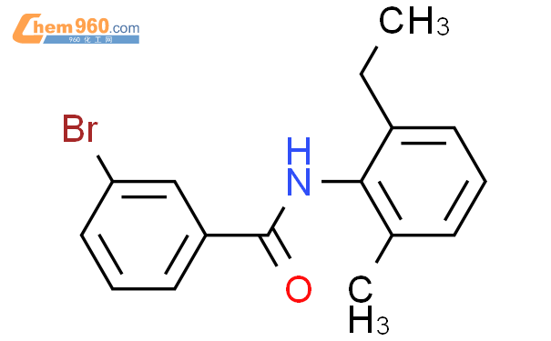 195390 18 2 3 bromo N 2 ethyl 6 methylphenyl benzamideCAS号 195390 18 2