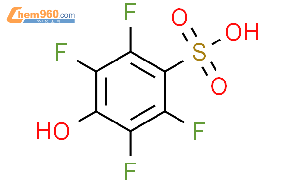 195517 29 4 Benzenesulfonic acid 2 3 5 6 tetrafluoro 4 hydroxy CAS号