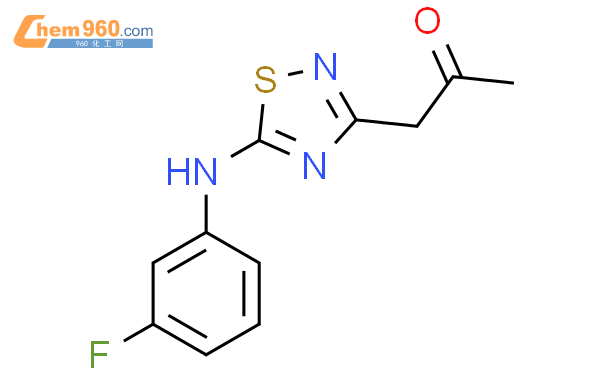 1955518 01 0 1 5 3 Fluorophenyl Amino 1 2 4 Thiadiazol 3 Yl Propan