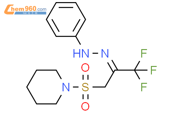 196410 44 3 Piperidine 1 3 3 3 Trifluoro 2 Phenylhydrazono Propyl