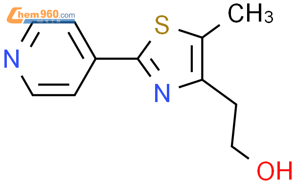 196810 42 1 4 Thiazoleethanol 5 methyl 2 4 pyridinyl CAS号 196810 42