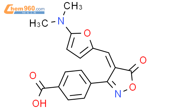 196929 25 6 Benzoic Acid 4 4 5 Dimethylamino 2 Furanyl Methylene