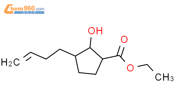 197090 56 5 CYCLOPENTANECARBOXYLIC ACID 3 3 BUTENYL 2 HYDROXY