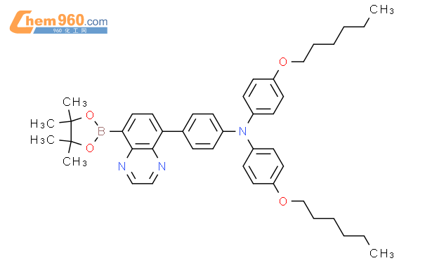 1971919 79 5 Benzenamine N N Bis 4 Hexyloxy Phenyl 4 8 4 4 5 5