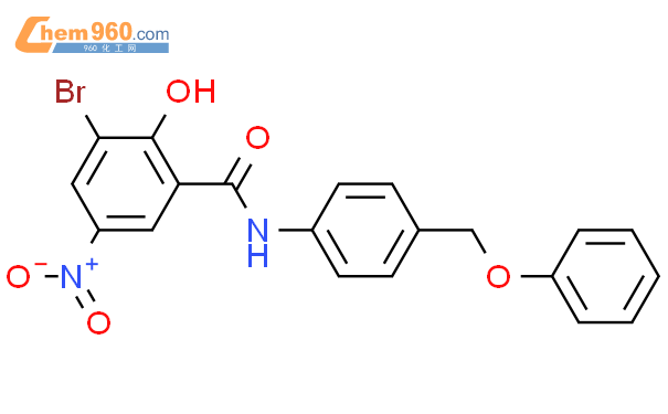 198025 54 6 Benzamide 3 Bromo 2 Hydroxy 5 Nitro N 4 Phenoxymethyl