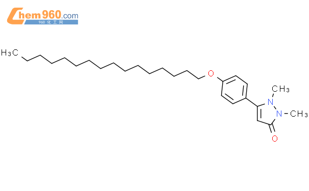 H Pyrazol One Hexadecyloxy Phenyl Dihydro