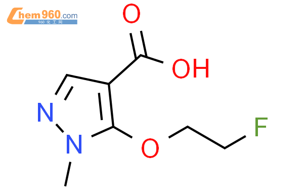 1990055 46 3 1H Pyrazole 4 Carboxylic Acid 5 2 Fluoroethoxy 1 Methyl