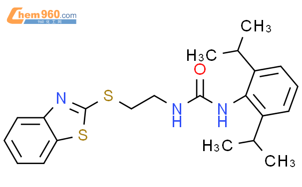 199592 61 5 Urea N 2 2 Benzothiazolylthio Ethyl N 2 6 Bis 1