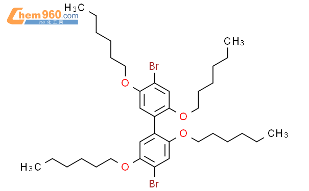 Biphenyl Dibromo Tetrakis Hexyloxy