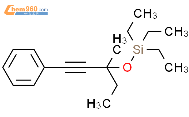 20125 66 0 SILANE TRIETHYL 1 ETHYL 1 METHYL 3 PHENYL 2 PROPYNYL OXY