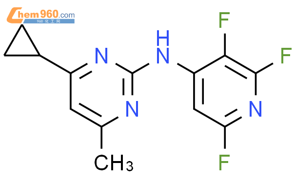 Pyrimidinamine Cyclopropyl Methyl N Trifluoro