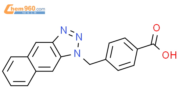 202582 08 9 Benzoic acid 4 1H naphtho 2 3 d triazol 1 ylmethyl CAS号