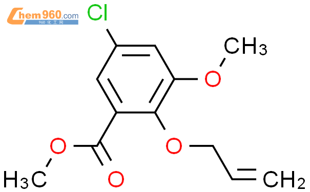 202583 93 5 Benzoic Acid 5 Chloro 3 Methoxy 2 2 Propenyloxy Methyl