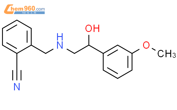 Benzonitrile Hydroxy Methoxyphenyl Ethyl Amino