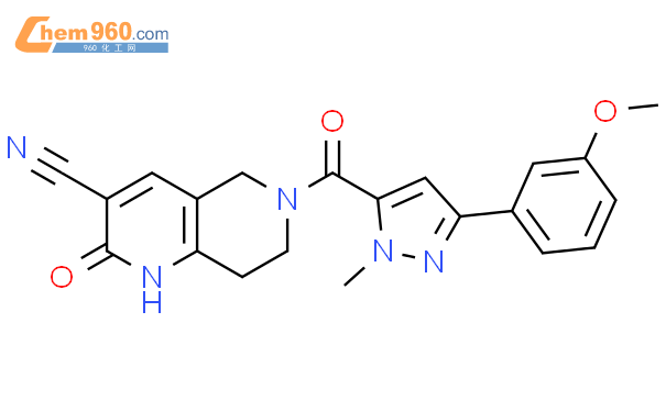 Methoxyphenyl Methylpyrazole Carbonyl Oxo