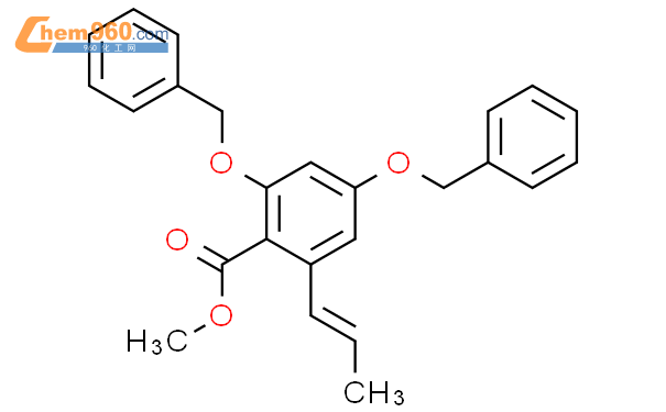 205056 69 5 Benzoic Acid 2 4 Bis Phenylmethoxy 6 1E 1 Propenyl