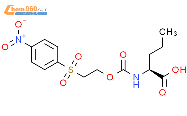 206853 24 9 L Norvaline N 2 4 Nitrophenyl Sulfonyl Ethoxy Carbonyl