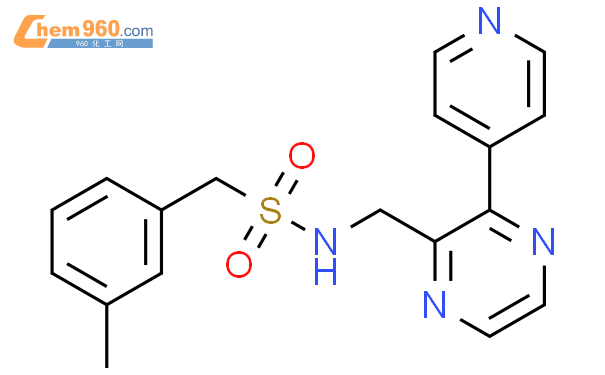 2097909 48 1 1 3 Methylphenyl N 3 Pyridin 4 Yl Pyrazin 2 Yl Methyl